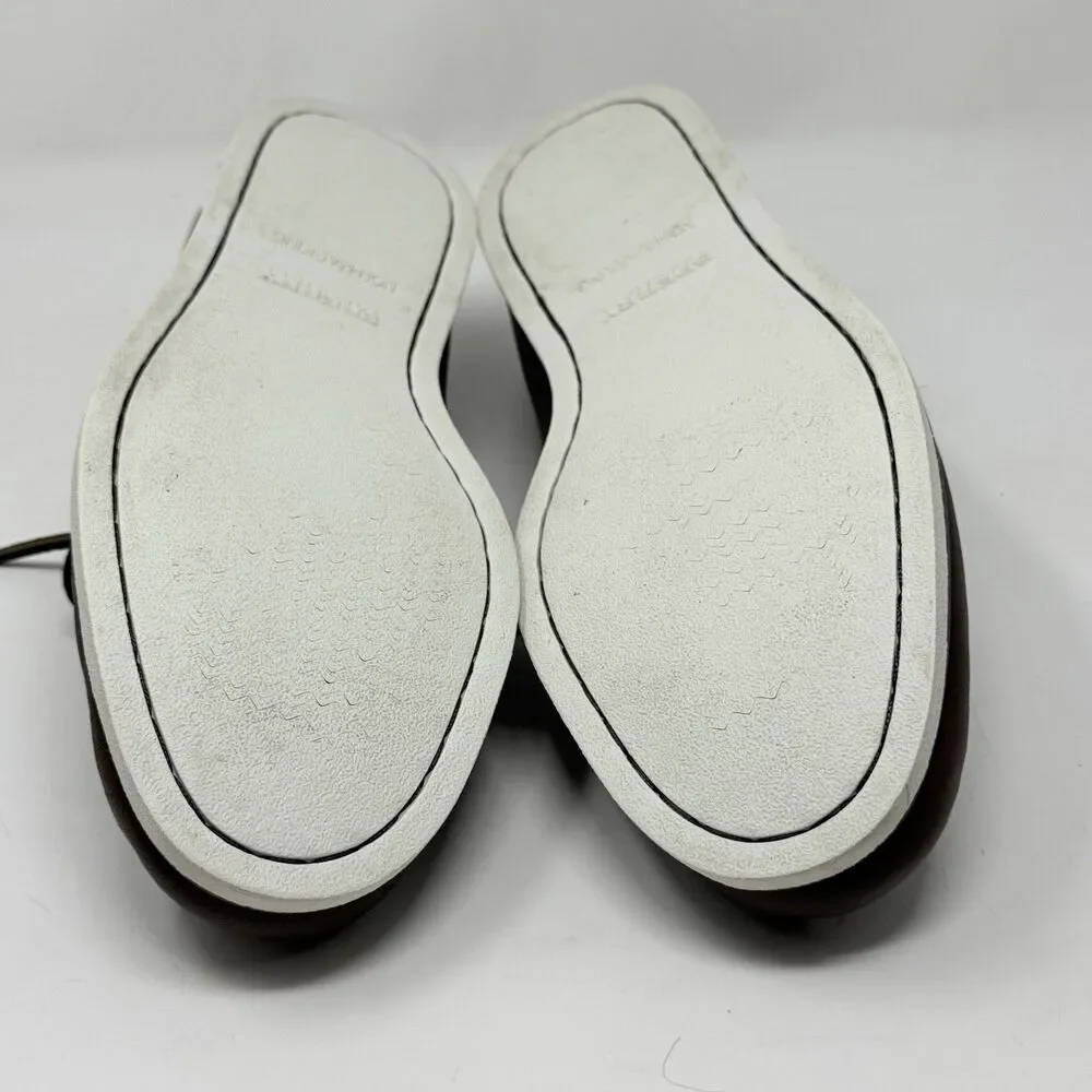 Sperry Gold Cup Boat Shoes Mens 12 M Brown Leather Casual Preppy Moccasins 2 Eye